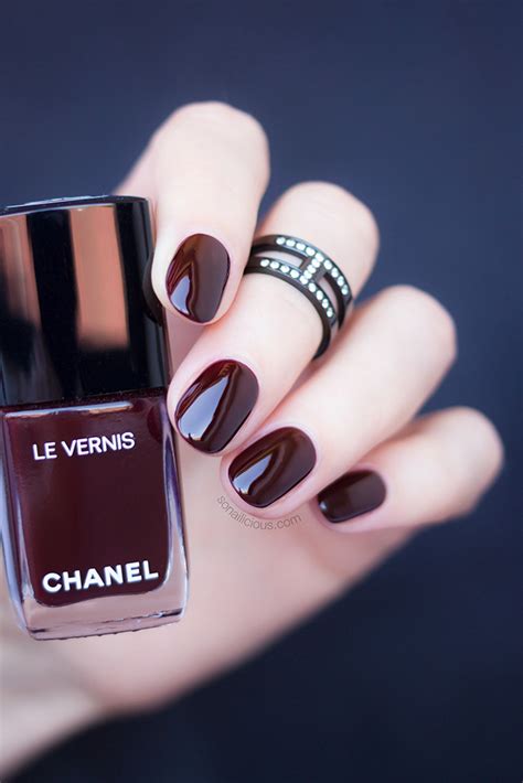 chanel black red polish|chanel nail polish cost.